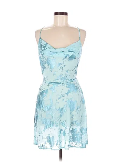 Pre-owned Forever 21 Cocktail Dress In Blue