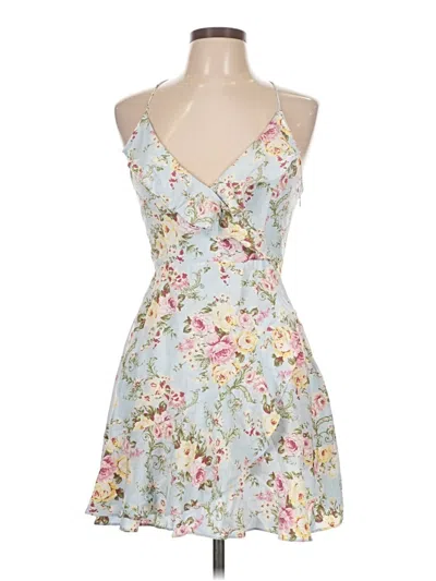 Pre-owned Forever 21 Cocktail Dress In Blue