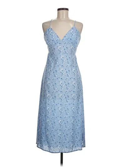 Pre-owned Forever 21 Cocktail Dress In Blue