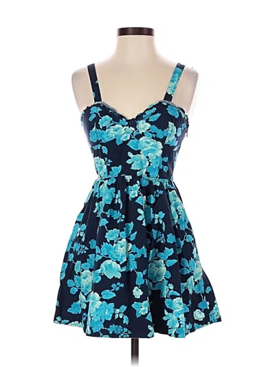 Pre-owned Forever 21 Cocktail Dress In Blue
