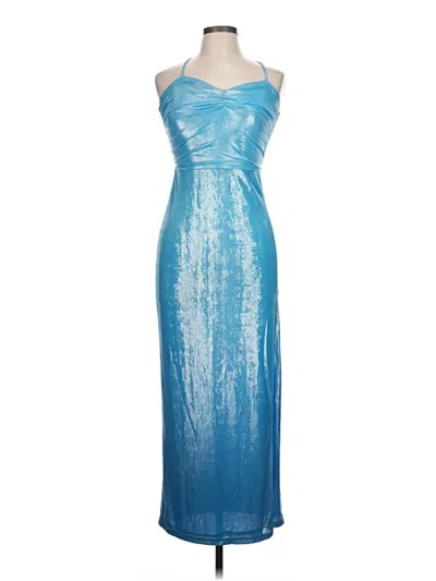 Pre-owned Forever 21 Cocktail Dress In Blue