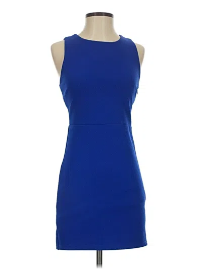 Pre-owned Forever 21 Cocktail Dress In Blue