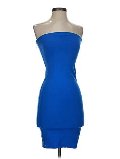 Pre-owned Forever 21 Cocktail Dress In Blue