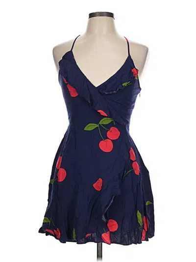 Pre-owned Forever 21 Cocktail Dress In Blue