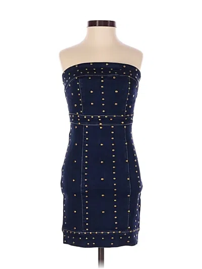 Pre-owned Forever 21 Cocktail Dress In Blue