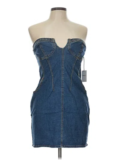 Pre-owned Forever 21 Cocktail Dress In Blue