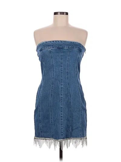 Pre-owned Forever 21 Cocktail Dress In Blue