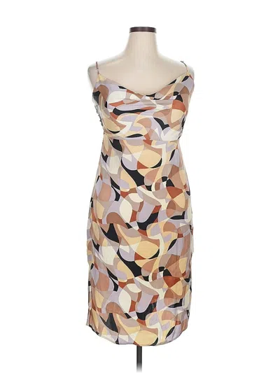 Pre-owned Forever 21 Cocktail Dress In Brown
