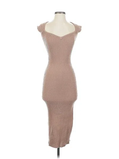 Pre-owned Forever 21 Cocktail Dress In Brown