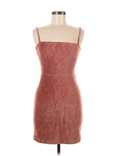 Pre-owned Forever 21 Cocktail Dress In Brown