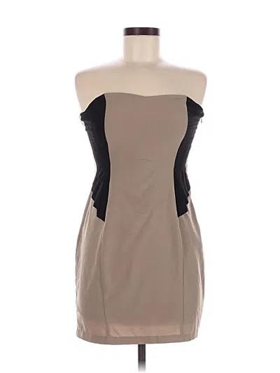 Pre-owned Forever 21 Cocktail Dress In Brown