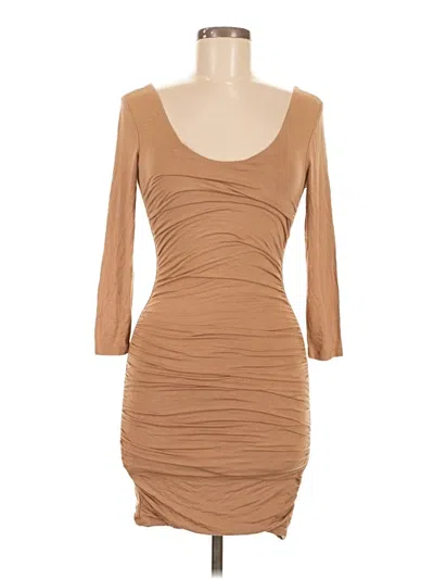 Pre-owned Forever 21 Cocktail Dress In Brown