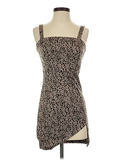 Pre-owned Forever 21 Cocktail Dress In Brown