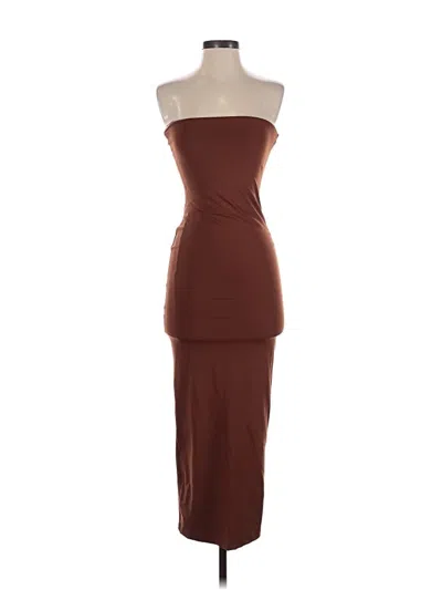 Pre-owned Forever 21 Cocktail Dress In Brown