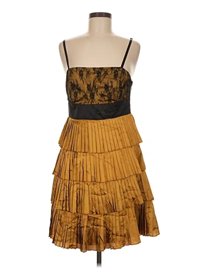 Pre-owned Forever 21 Cocktail Dress In Brown