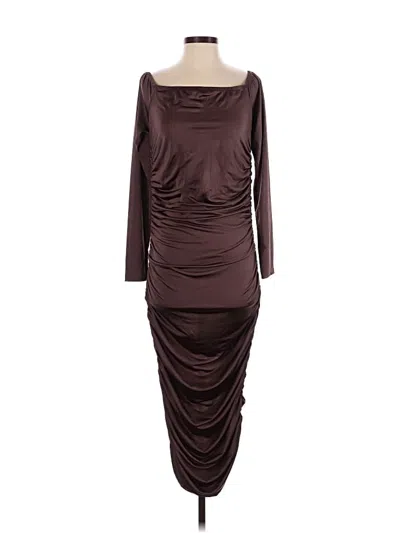 Pre-owned Forever 21 Cocktail Dress In Brown
