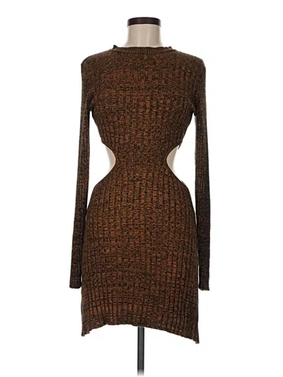 Pre-owned Forever 21 Cocktail Dress In Brown