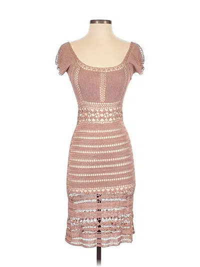 Pre-owned Forever 21 Cocktail Dress In Brown