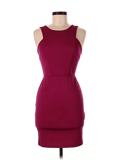 Forever 21 Cocktail Dress In Burgundy