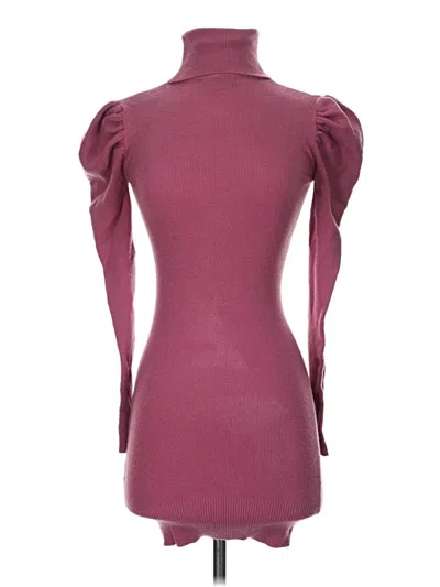 Pre-owned Forever 21 Cocktail Dress In Burgundy