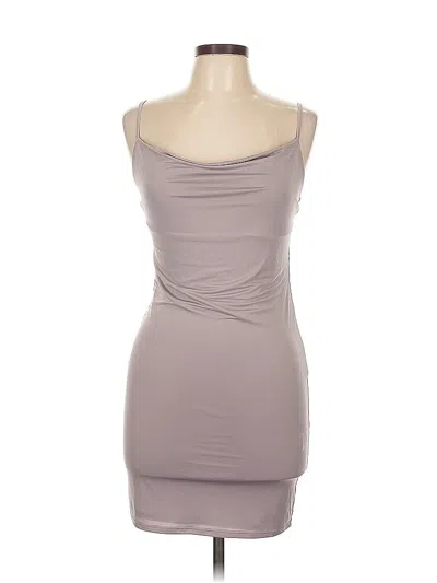 Pre-owned Forever 21 Cocktail Dress In Gray