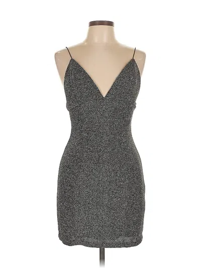 Pre-owned Forever 21 Cocktail Dress In Gray