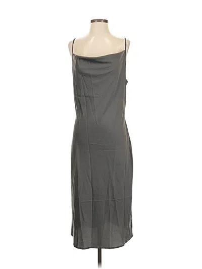 Pre-owned Forever 21 Cocktail Dress In Gray