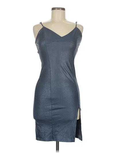 Pre-owned Forever 21 Cocktail Dress In Gray