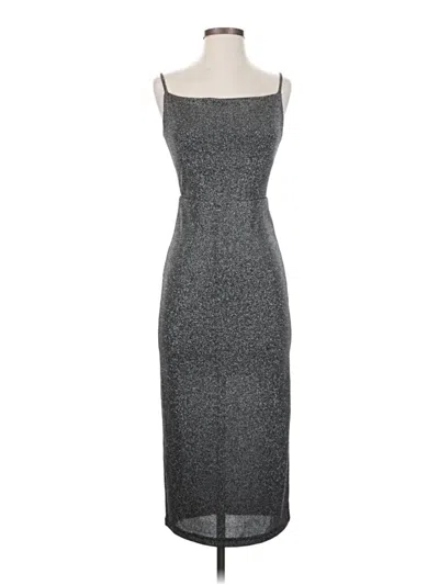 Pre-owned Forever 21 Cocktail Dress In Gray