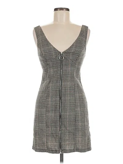 Pre-owned Forever 21 Cocktail Dress In Gray