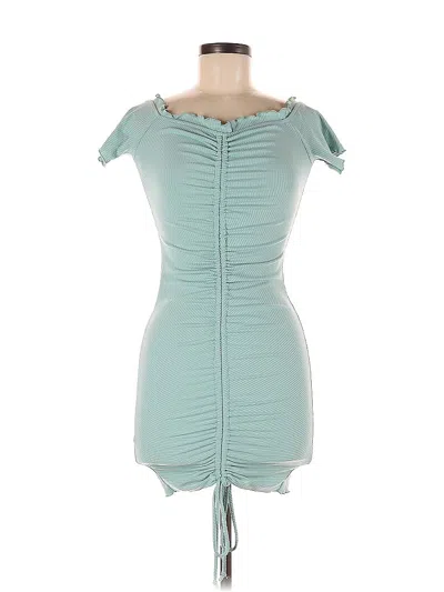Pre-owned Forever 21 Cocktail Dress In Green