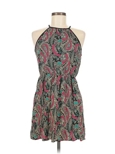 Pre-owned Forever 21 Cocktail Dress In Green
