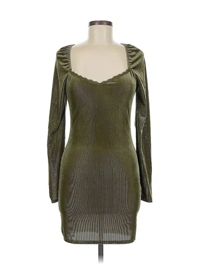 Pre-owned Forever 21 Cocktail Dress In Green