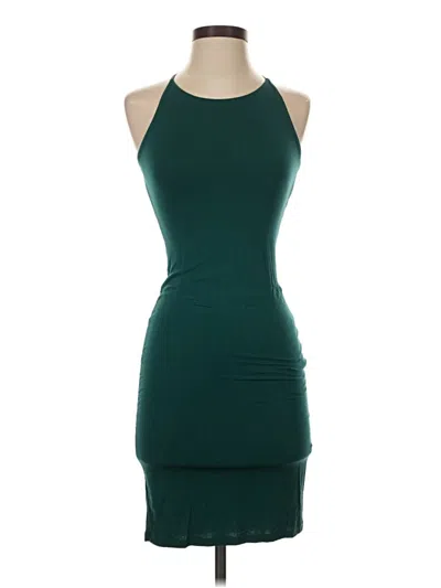 Pre-owned Forever 21 Cocktail Dress In Green