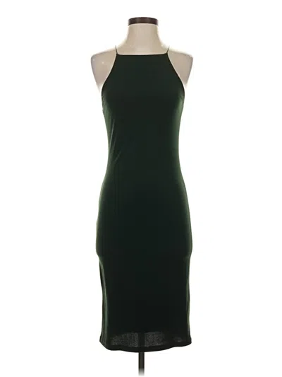Pre-owned Forever 21 Cocktail Dress In Green