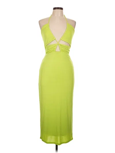 Pre-owned Forever 21 Cocktail Dress In Green