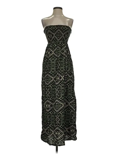 Pre-owned Forever 21 Cocktail Dress In Green