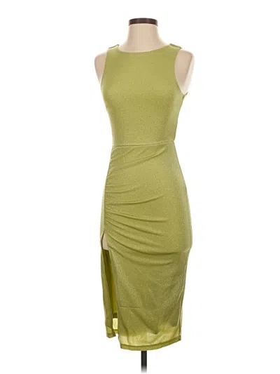 Pre-owned Forever 21 Cocktail Dress In Green