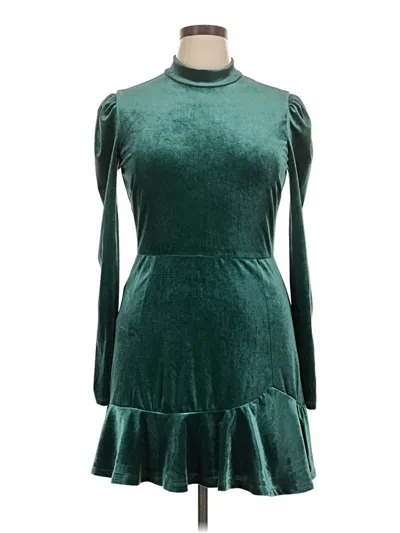 Pre-owned Forever 21 Cocktail Dress In Green