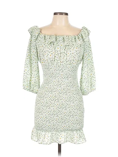 Forever 21 Cocktail Dress In Green