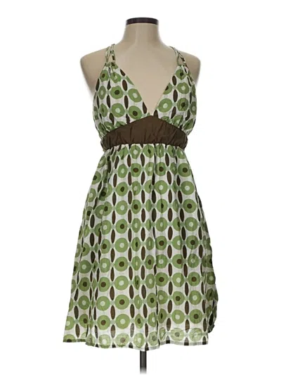 Pre-owned Forever 21 Cocktail Dress In Green