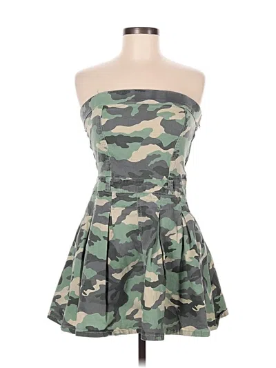 Pre-owned Forever 21 Cocktail Dress In Green