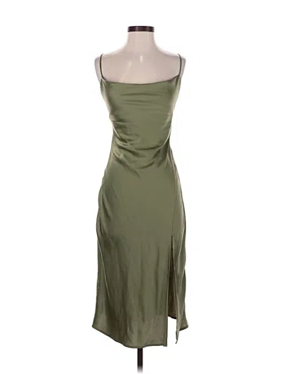 Pre-owned Forever 21 Cocktail Dress In Green