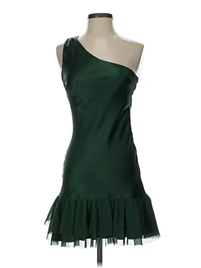 Pre-owned Forever 21 Cocktail Dress In Green