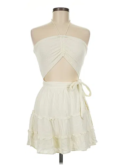 Pre-owned Forever 21 Cocktail Dress In Ivory