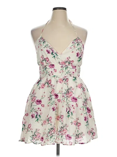 Pre-owned Forever 21 Cocktail Dress In Ivory