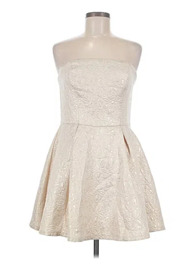 Pre-owned Forever 21 Cocktail Dress In Ivory