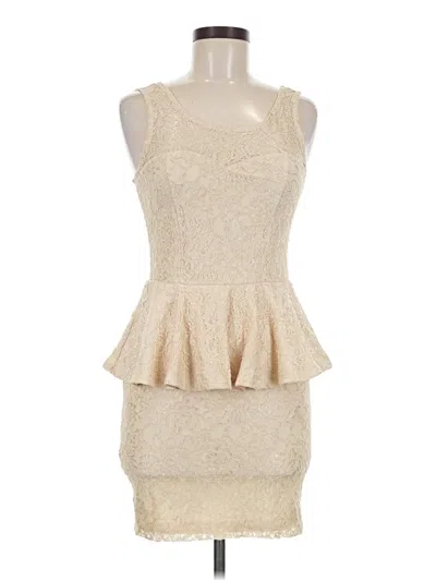 Pre-owned Forever 21 Cocktail Dress In Ivory