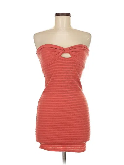 Pre-owned Forever 21 Cocktail Dress In Orange