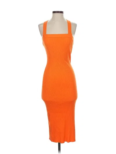 Pre-owned Forever 21 Cocktail Dress In Orange